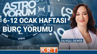 #CANLI | 6-12 Ocak Burç Yorumları! | Duygu Demir ile AstroYorum