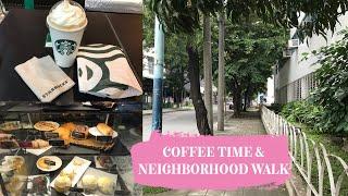 Dining Experience at Starbucks + Neighborhood Walk 3 || Vlog #27 || #StarbucksCoffee #MakatiCity