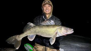 Ice Fishing for GIANT Walleyes! (Catch Clean Cook)