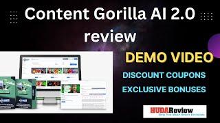 Content Gorilla AI 2.0 Review (created by Neil Napier): Don't miss my amazing bonus package for you
