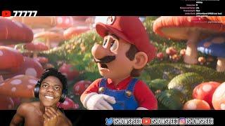 iShowSpeed Reacts To Super Mario Bros Trailer 