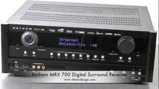 Stereo Design Anthem MRX 700 Digital Surround Processor in HD (Classic)