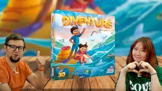 Настольная игра ЛОВЦЫ ЖЕМЧУГА  DIVENTURE | игра-бродилка для всей семьи!