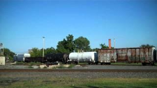 Railfanning Deshler, Ohio 8/19/2011 Part 1 With BNSF Warbonnet