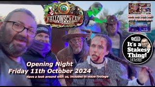 Hallowscream Opening Night Friday 11th October 2024, Take a look around with us #itsastakesything