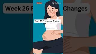 Week 26 Pregnancy Changes Explained!#pregnancy #fetusdevelopment #babyinwomb #pregnancyweek26 #fetus