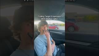 Walkie Talkie Prank on Target Employees