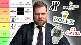 Watch Expert Brutally Ranks Watch Brands For 2024 (Harshest yet!)