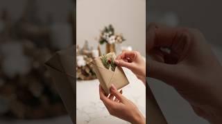 Ідея пакування подарунка #diy #diycrafts #christmas #diydecor #homedecor #decoration