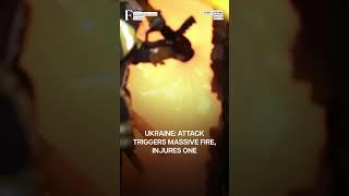 Ukraine: Russian Drone Attack Triggers Massive Fire, Kills One | N18G