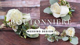 Classic Wedding Boutonniere - Designer Series Ep. 5