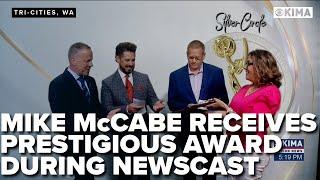 Mike McCabe welcomed into the Silver Circle by the National Academy of Television Arts and Sciences