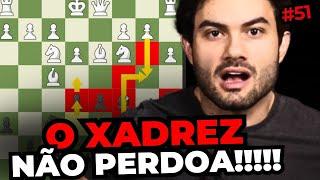 O XADREZ NÃO PERDOA!! Ele levou um GOLPE ABSURDO!!! SpeedRun Xadrez Online #ep51