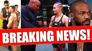 UFC fighter SLAPS COACH, Jon Jones predicts what will HAPPEN against Tom Aspinall, Amanda Ribas, UFC