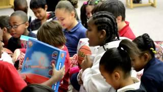 Santa Visits Frank Elementary