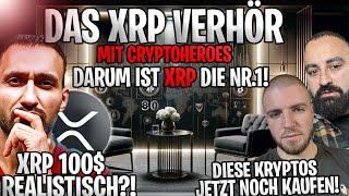 XRP 100$ Realistisch? CryptoHeroes im VerhörDiese Kryptos jetzt noch kaufen?