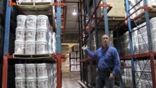 Rack Men Equipment Company, Inc. ™ Drive-Through Pallet Rack System