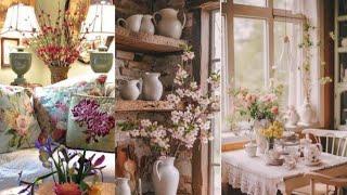 NEW RUSTIC-Country Shabby chic Farmhouse Bliss with a Cottage Charm Decor Ideas | Vintage Appeal