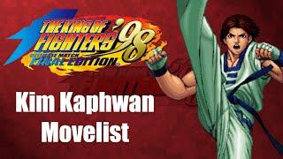 Kim Kaphwan Movelist [The King of Fighters '98 Ultimate Match Final Edition]