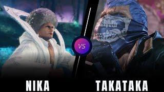 Tekken 8 - Takataka (Bryan) VS Nika (Steve) Quick Matches