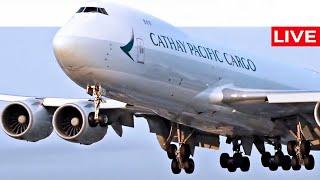 LIVE CLOSE-UP AIRPORT ACTION at CHICAGO O'HARE  | SIGHTS and SOUNDS of PURE AVIATION | ORD PLANES