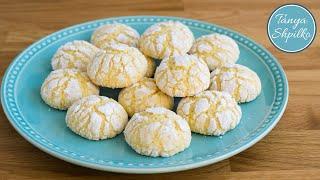 Апельсиновое Печенье | Orange Crinkle Cookies  | Tanya Shpilko