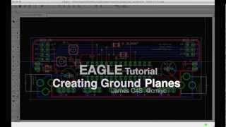 EAGLE Tutorial: Ground Planes with Polygons