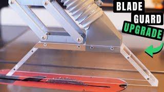 Table Saw Blade Guard Upgrade