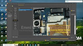 Samsung M11 (M115F) Frp bypass By Unlocktool/Samsung M11 test point