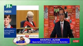 Solicitor Shafiul Azam, Azam & Co. Solicitors - Host, Criminal Justice TV Show. 22122024 S1