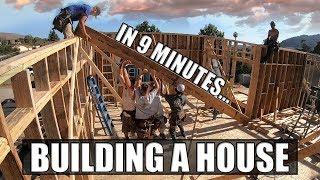 Building A House In 9 Minutes!