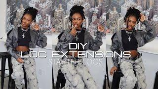 LOCS OVER STARTER LOCS FOR THE FIRST TIME ! | ExyHair