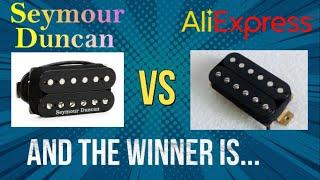 Seymour Duncan Vs Aliexpress Pickup - Who Wins the Battle? Find Out Here and Now! #seymourduncan