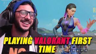 Carry Playing Valorant First Time | Carry Valorant Highlights