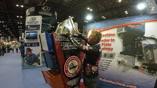 Bassmaster Elite Luke Clausin ICAST 2018 - Bobs Machine Hydraulic Kickback Jac