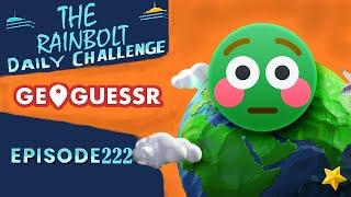 "The round 4 curse..." - Rainbolt Geoguessr Daily Challenge Episode 222