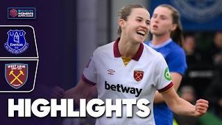 Saez & Denton Score ️ | Everton v West Ham Highlights | Barclays WSL 2024-25