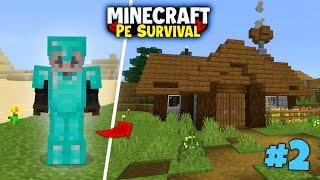 Minecraft PE 1.21 Best Technique For Diamond Mining || Minecraft PE Survival Series #2 ||