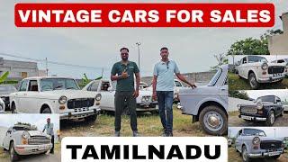 VINTAGE CARS FOR SALES | CONTESSA, PADMINI, AMBASSADOR | RESTORED | SHA CUSTOMS | ARK Diaries