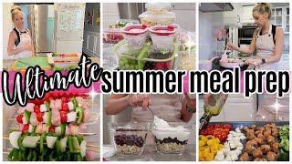 *NEW* ULTIMATE MEAL PREP // COOK WITH ME 2020 // EASY SUMMER MEAL PREP // TIFFANI BEASTON HOMEMAKING