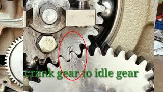 vst shakti 130 di old model engine all gears timing