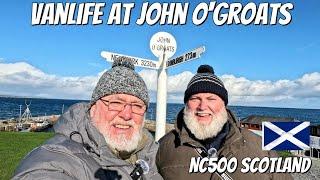 Vanlife scotland John o'Groats Stopover van life uk / #vanlife scotland.