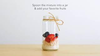 Snacktivity: Fruit Overnight Oats