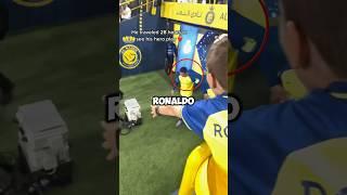 Ronaldo Broke This Young Fan’s Heart  #ronaldo #football #shorts