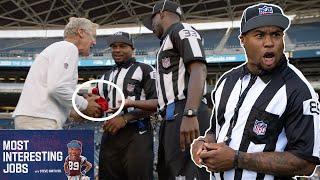 Steve Smith SR. Learns EVERYTHING About How to Be an NFL Referee | Most Interesting Jobs