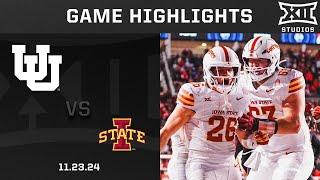 #22 Iowa State vs. Utah Game Highlights | 2024 Big 12 Football