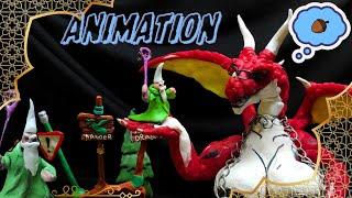 Crawly The Wizard vs Thicc Waifu Dragon| ANIMATION