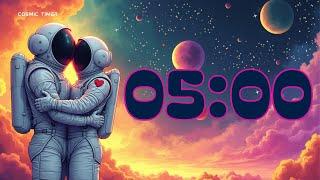 5 minute countdown timer | astronaut lovers ️