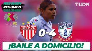 Resumen y goles | Necaxa 0-4 Pachuca  | Liga Mx Femenil - CL2024 J4 | TUDN