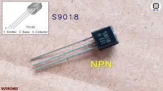 [SGeC] SS9018 NPN Transistor 30V-0.05A-0.4W